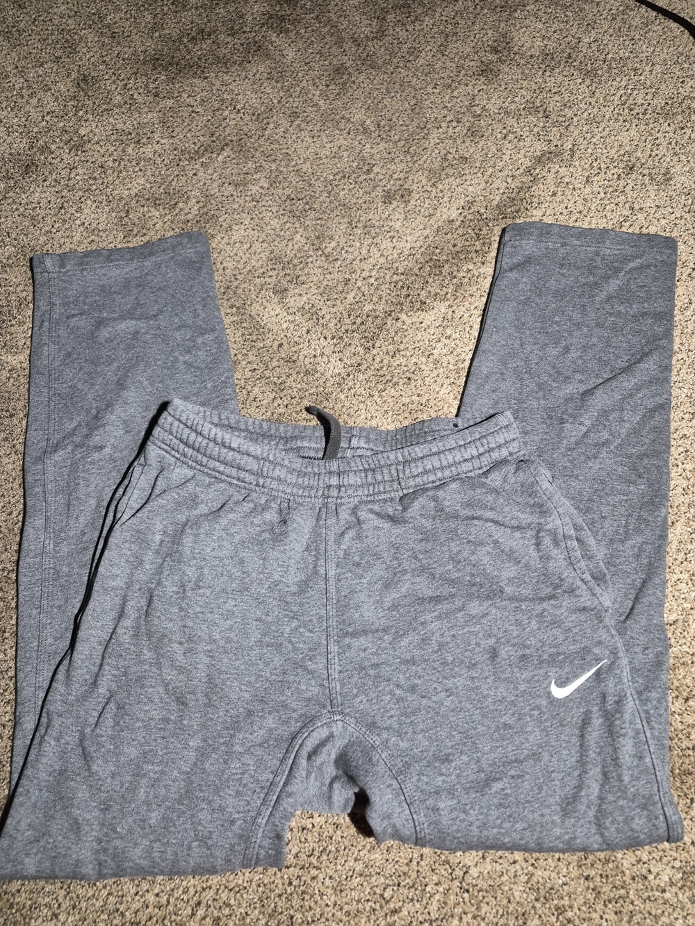 Nike Womens Gray Dri-FIT Jogger Pants